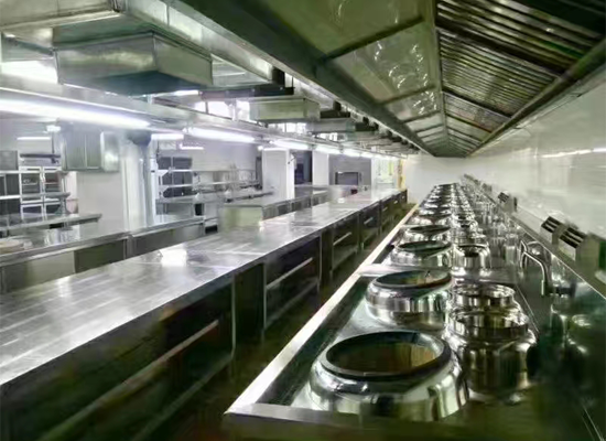 四川中核高通药业职工食堂草莓污视频免费下载设备工程图片2
